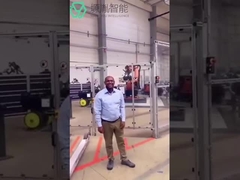 Endüstriyel robotlar ve ritmik dans salıncağı