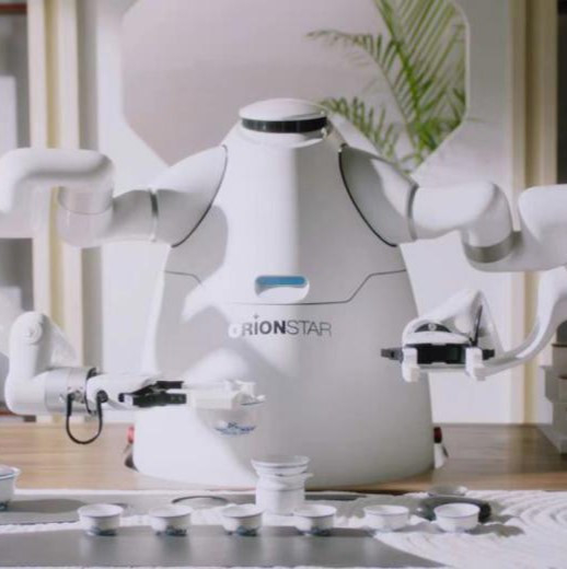 Robot Kahve Makinesi Robot Kahve Makinesi Üzerine Dökün İnsansı İki Kollu Çay Yapma Robotu 200kg
