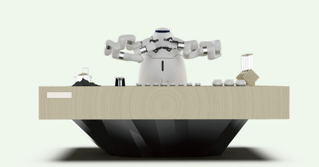Robot Kahve Makinesi Robot Kahve Makinesi Üzerine Dökün İnsansı İki Kollu Çay Yapma Robotu 200kg