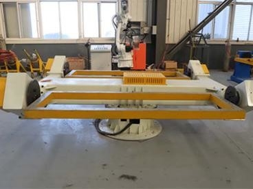 KUKA Robot Nominal Yük 500kg ile Donatılmış Döner Kuka Pozisyonerler Motorlu Yedinci Eksen