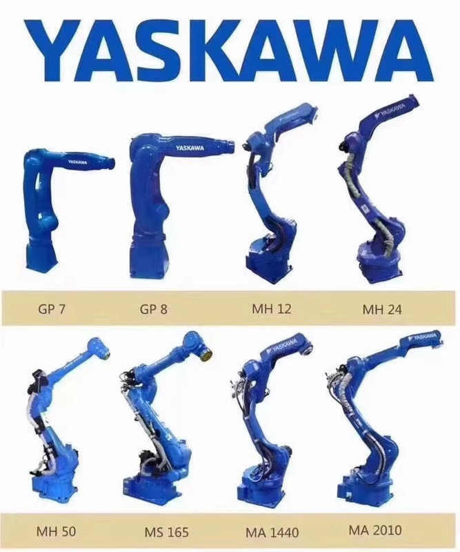 İlaç Atölyesi için Yaskawa GP50 Robot 6dof Robot Kol 6 Eksen 50kg