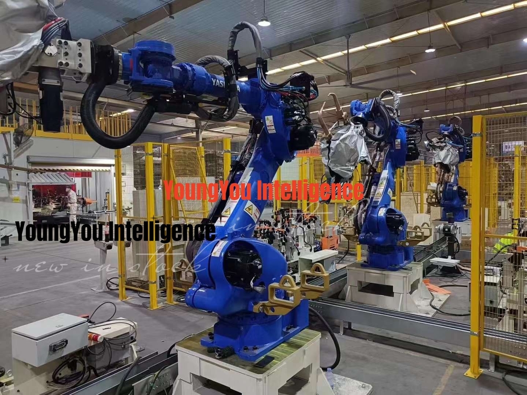 Abb Robot Pozisyoner Sistemi Artan Yükseklik Üretim Hattının Robot Tabanına Daha İyi Uyum Sağlar