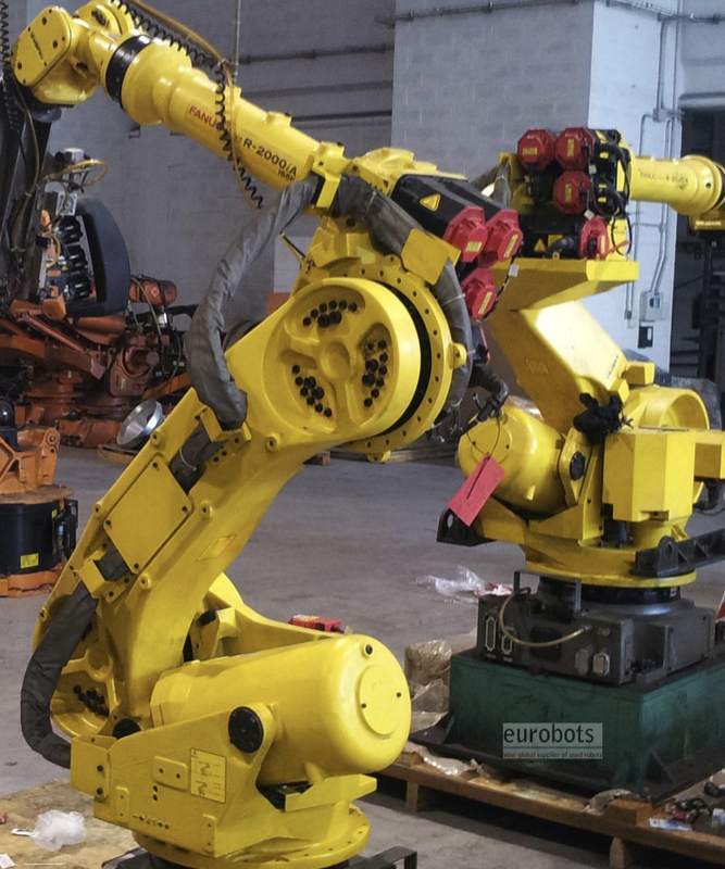 Fanuc 165F Grad Robot Kol Endüstriyel, 2655mm 165kg Yük Süper Uzun Kol Açıklığı ile