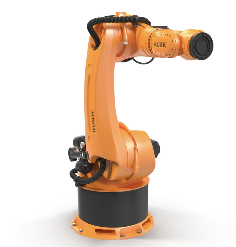 KUKA FORTEC Kr500 Endüstriyel Robotik Kol 6 Eksenli Yük 500kg Taşıma Mobilya Fabrikası