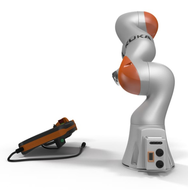 Küçük Kuka Robot Kol Maliyeti LBR Iiwa, Bileşen Makaralarını Taşımada 7 Dof Robotik Kol