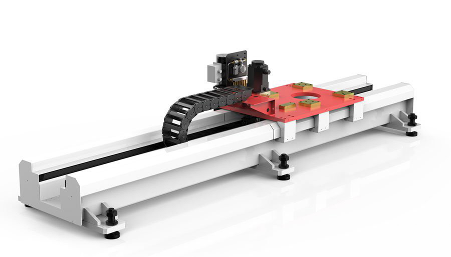Zorlu Ortamlarda Yarı Kapalı Ray İçin Ayarlanabilir Robot Lineer Ray Cnc Ekleme