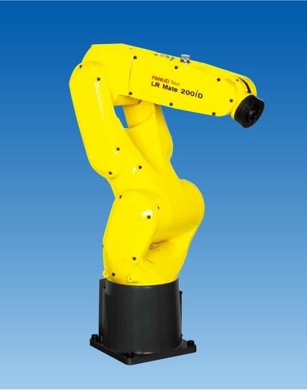Fanuc Küçük Robot Kolu 6 Eksen Fanuc LR MATE 200iD/7H Yük 7KG Kol Uzatma 717mm