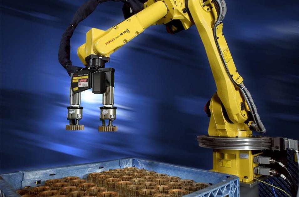 FanucR-1000iA/130F Yüksek Hızlı Robot Kolu 6 Dof Yükü 630kg Malzeme Taşıma İstifleme