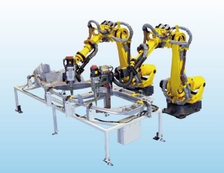 Fanuc Robotik Kol Yüksek Kurulum İçin Uzun Programlama İstifleme Punta Kaynağı