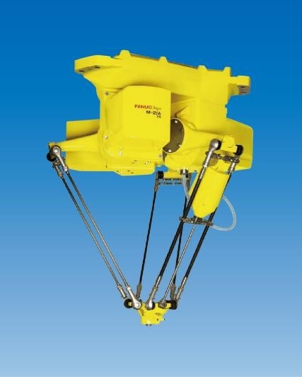 Paralel Robot Kolu 4 serbestlik dereceli robotik kol düzeneği Fanuc Yumruk Yarıçapı 800mm Lojistik Taşıma