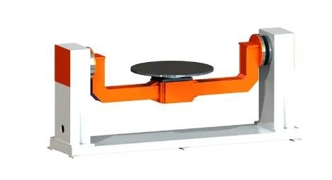Çift Eksenli Abb Kaynak Robotu Konumlandırıcı Pikap 1200x1200 380v 50-60hz Eksen Yükü 100-1000kg