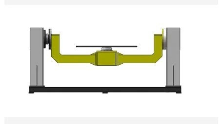 Çift Eksenli Abb Kaynak Robotu Konumlandırıcı Pikap 1200x1200 380v 50-60hz Eksen Yükü 100-1000kg