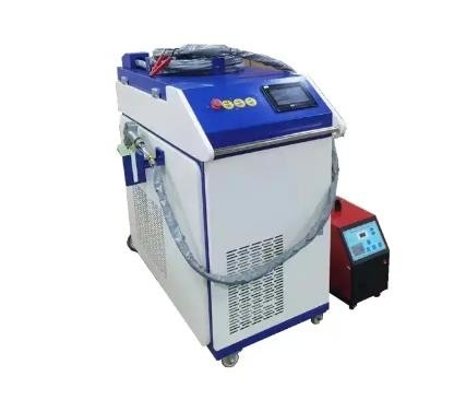 Otomatik Paslanmaz Çelik Nokta Lazer Kaynak Makinesi Robot El Master Kesme Temizleme 3'ü 1 Arada 2000w