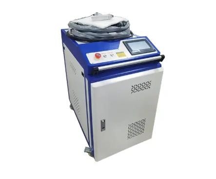Otomatik Paslanmaz Çelik Nokta Lazer Kaynak Makinesi Robot El Master Kesme Temizleme 3'ü 1 Arada 2000w