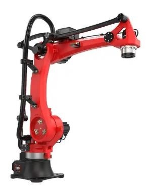 Robotik Lazer Kaynak Robotu Sistemi Paslanmaz Çelik Alüminyum Form Robot Kolu ile Çalışma Kabini Elektrikli