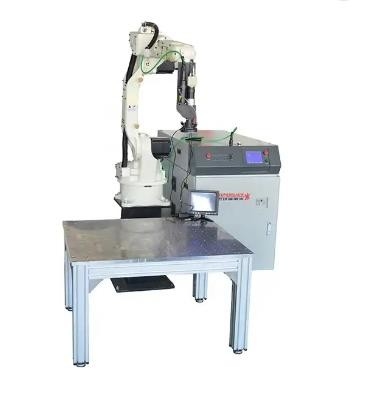 Fiber Robot Lazer Kaynak Sistemi Makine Optik Yol Mobil Robotik Kol Darbe Genişliği 0.1-20ms