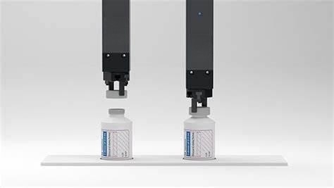 İmalat Robotik Kol Tutucu Tahrik Kontrolü Entegre Elektrikli Döner Ayarlanabilir İnme 0-8mm/IP40
