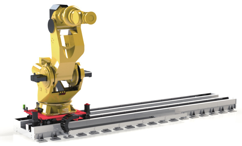 1-3 Birim Robot Doğrusal Rehber Özel ve Ultra Uzun Yolculuklar için Özelleştirilebilir Etkili Hız
