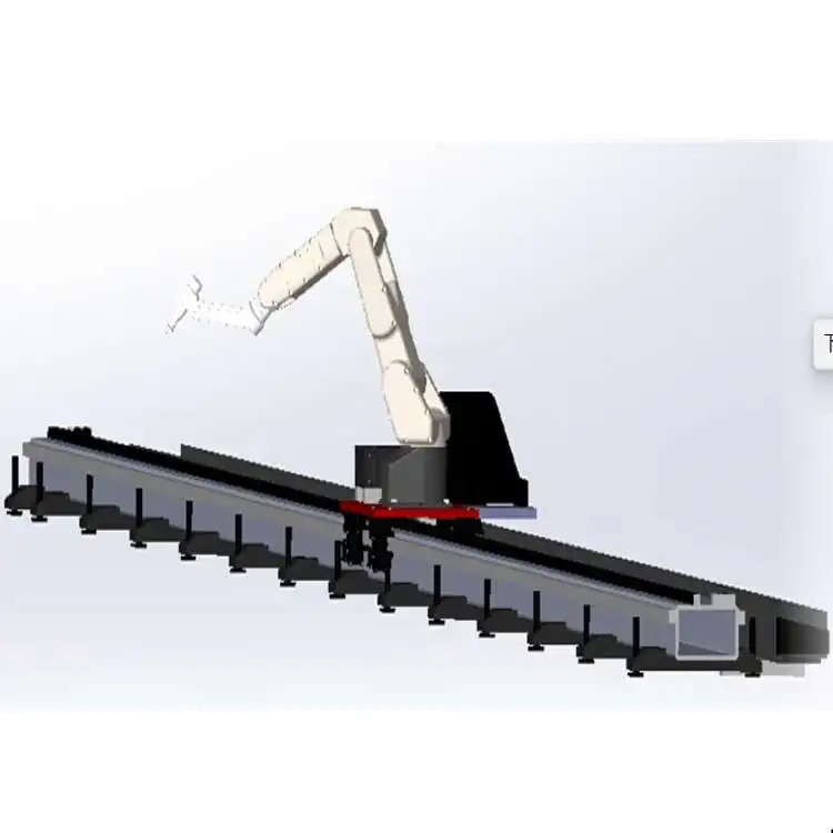 Doğrusal Rehber Demiryolu Çin GBS-01-W500 Endüstriyel Robotların Hareketleri İçin 500kg Hizmetli Yük