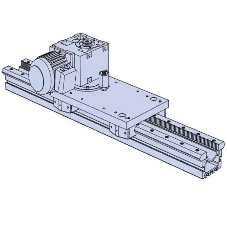 Doğrusal Rehber Demiryolu Çin GBS-01-W500 Endüstriyel Robotların Hareketleri İçin 500kg Hizmetli Yük