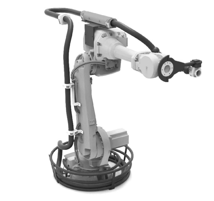 Siyah Renkli Robot Giyim Paketi Bellows için Model EW-01-HYUNDAI HS220 SD-50-A136