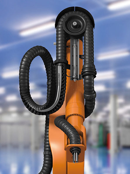 Entegre / Bölünmüş Kurulum Tipi Robot Giysi Paketi Kablo Boru hattı Paketi