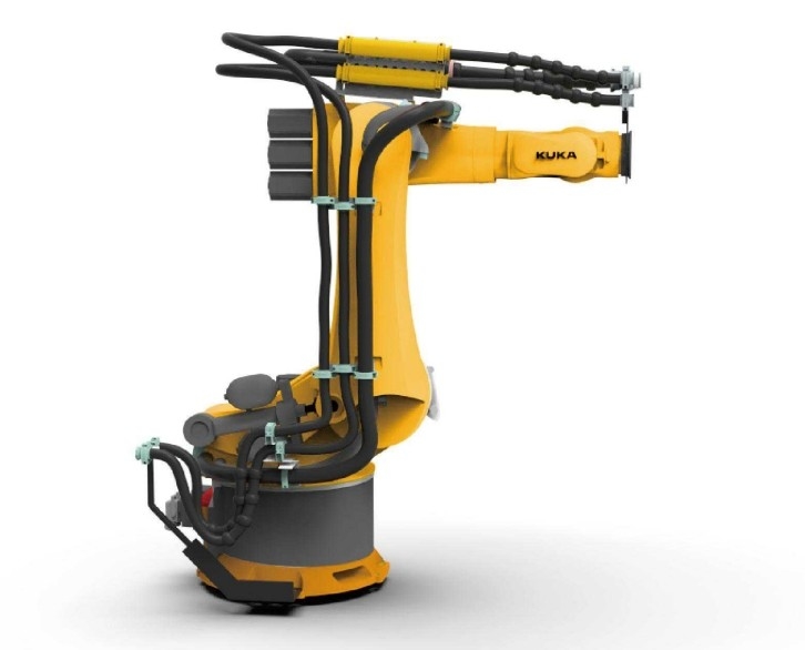 HYUNDA / ABB / FANUC / KUKA Robot Elbise Paketi 1 - 6 Eksen Lini Paketi Konumu