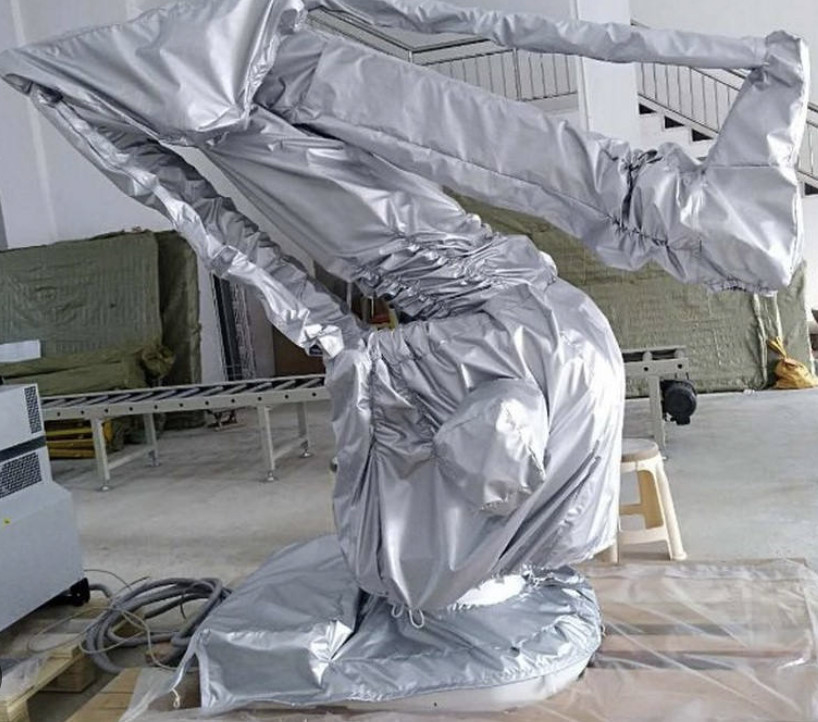 ABB FANUC KUKA YASKAWA UR için Su geçirmez Polyurethane Robot Koruyucu Kapakları Çeşitli Çevrelerde
