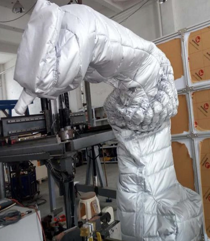 ABB FANUC KUKA YASKAWA UR için Su geçirmez Polyurethane Robot Koruyucu Kapakları Çeşitli Çevrelerde